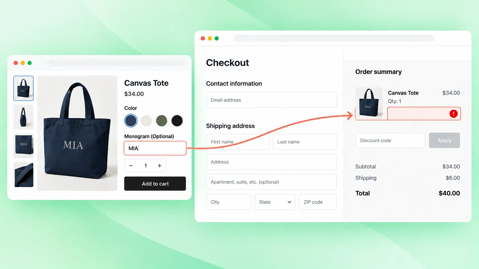 Shopify customization not displaying at checkout with checkout UI extensions