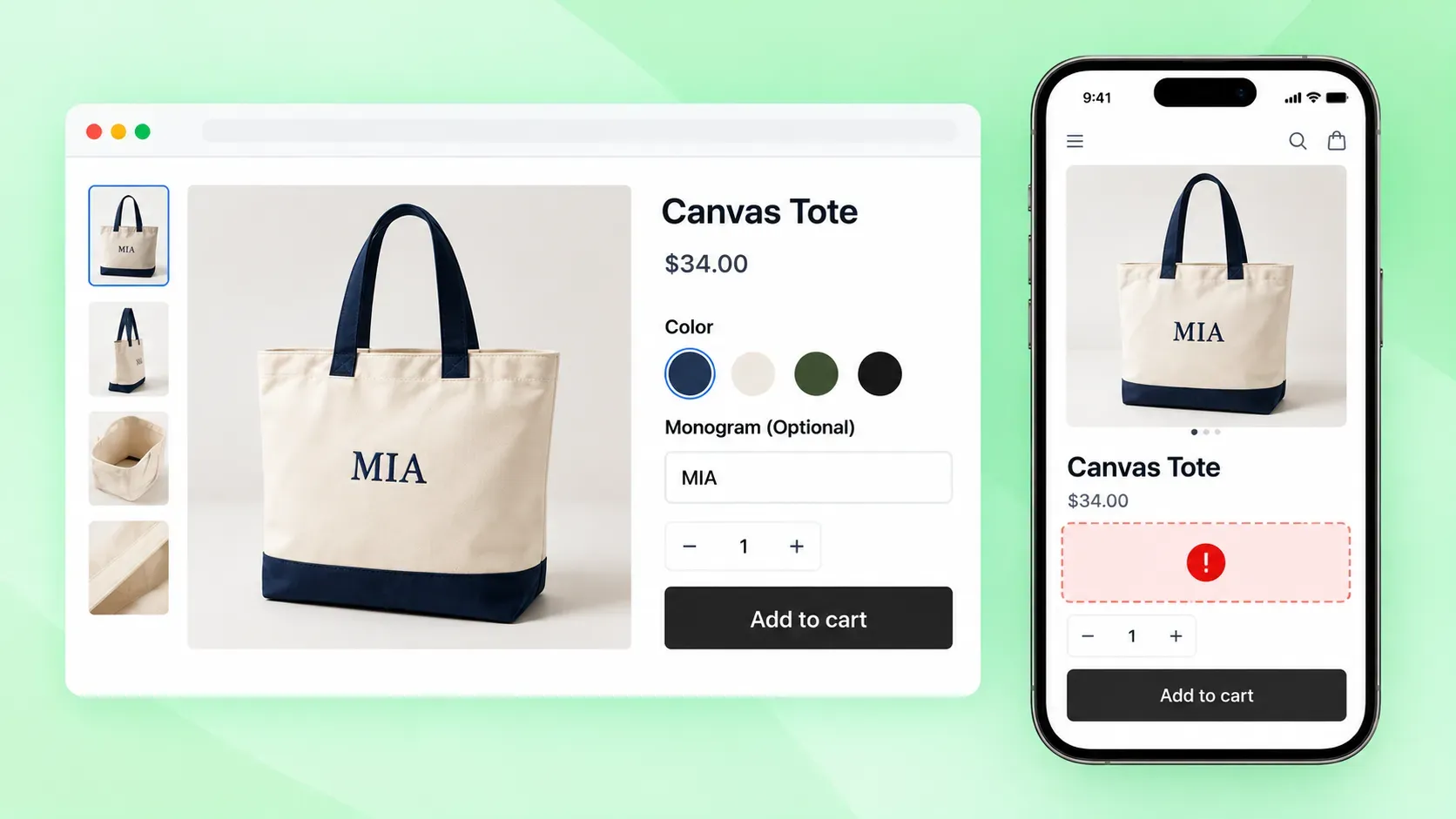 Shopify product options not appearing on mobile and the show on mobile setting